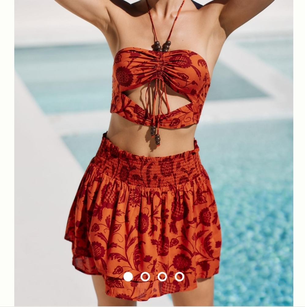 Anthroplogie two piece set sz xs